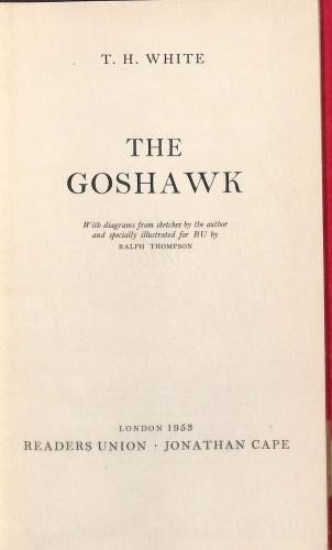 The goshawk white t h - -, t.h.