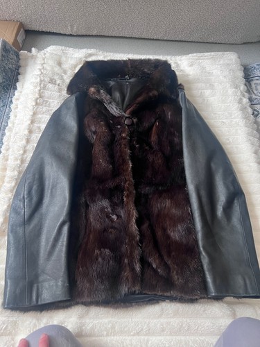 Real mink and - and, genuine
