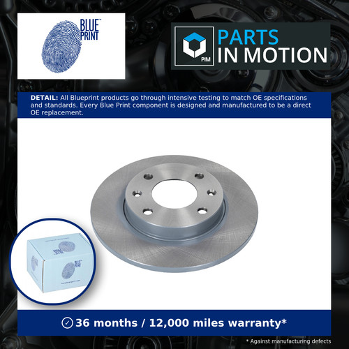 Brake discs pair - discs, fits