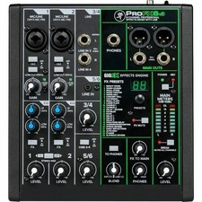 Mackie ProFX6v3 6-Channel Analogue Studio Mixer With USB