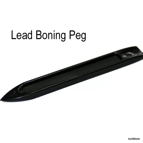 Plastic lead boning - plastic, peg