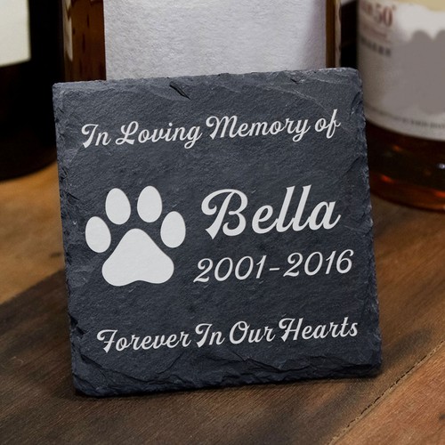 Personalised slate pet - slate,