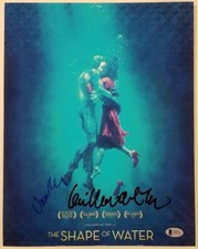 GUILLERMO DEL TORO + VANESSA TAYLOR Shape of Water 11x14 Photo 1 Beckett BAS COA