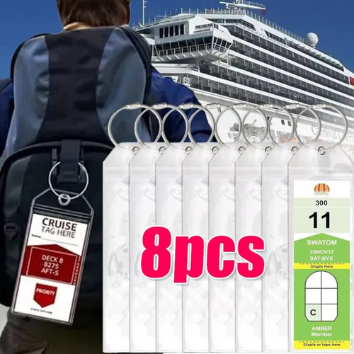 4pack cruise luggage tag - cruise,