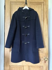 Original Montgomery Navy Duffle Coat 44 Horn Toggle Made In England