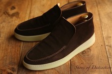 Russell & Bromley Brown Suede