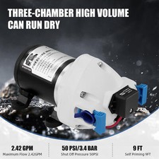 12V FRESH WATER DIAPHRAGM PUMP