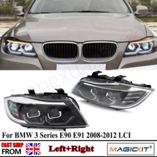 2x LED Headlight For BMW 3
