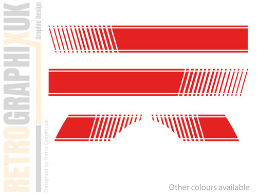 Side panel stripes - side,