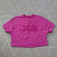 Lululemon Abrasion Resistant Training Tee Size 4 Ed Curtis Sonic Pink LW3FWRS