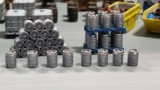 Beer Keg Set / Barrels OO Gauge 1:76 Scale Model Scenery Railway/Diecast