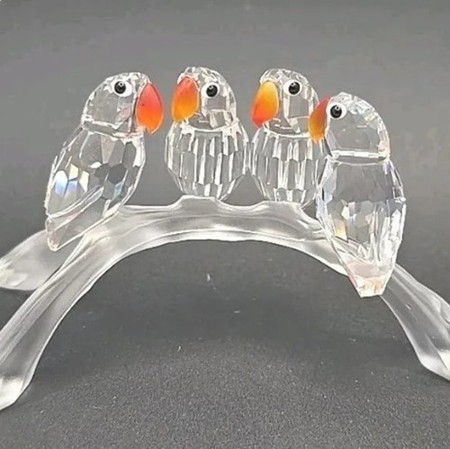 Swarovski crystal love birds - swarovski,