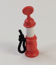 Disney Red Gas Pump For Mechanic PVC Toy Set Approx 2"