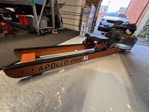 Water rower rowing - rowing, machine