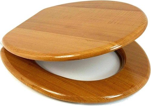 Wooden toilet seat - 18'',