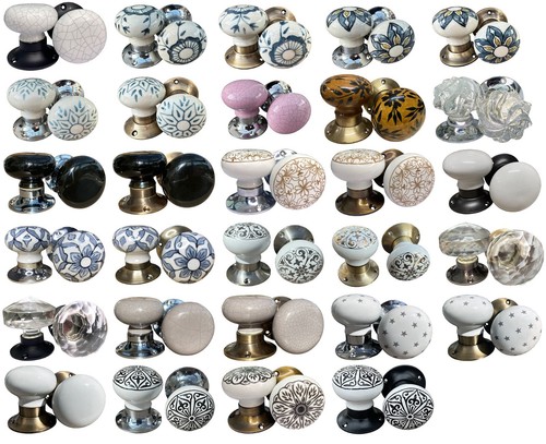 More ceramic and glass room - and,