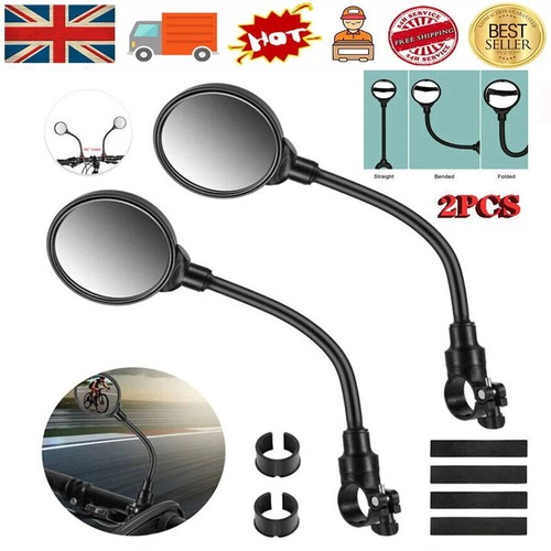 Flexible bike rear view mirror - flexible,