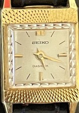 Vintage Seiko Diashock Gold