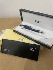 Dark Blue Mont Blanc Pen