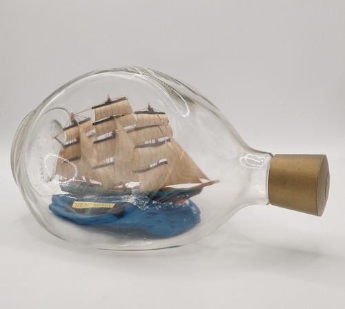 Vintage ship bottle - vintage, in