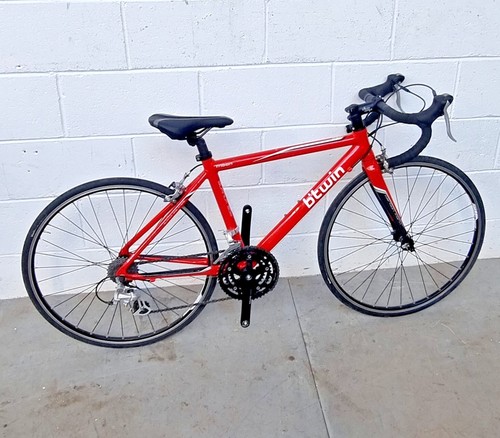 Btwin red triban 45cm - red,
