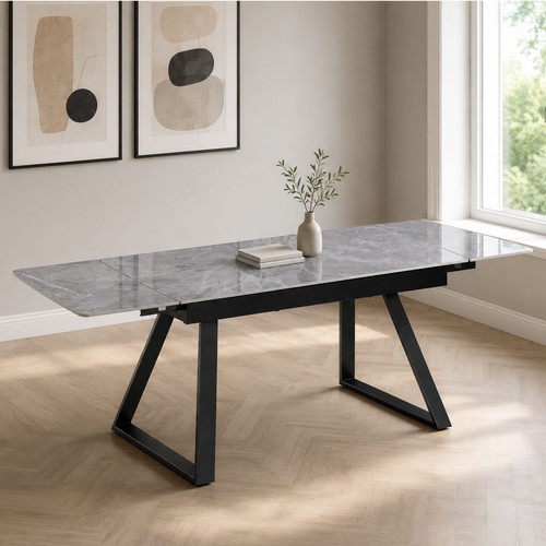 Douglas glossy grey ceramic - grey,