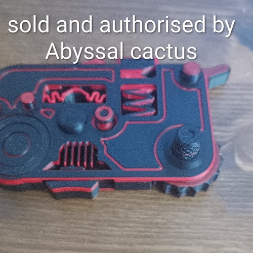 Black red fidget - fidget, for