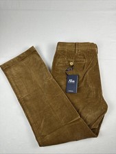 Rota Pantaloni Di Sartorial Rotasport Brown Corduroy Pants US 34 EU 50 Straight