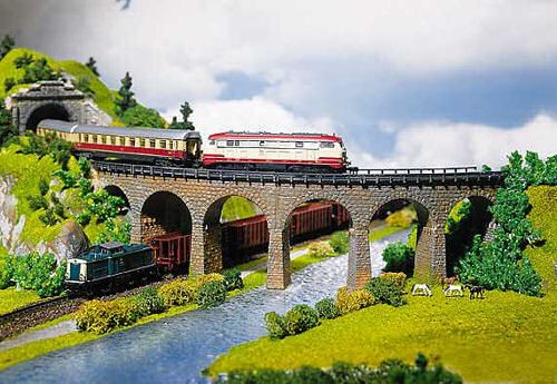 Faller curved viaduct sections - curved,