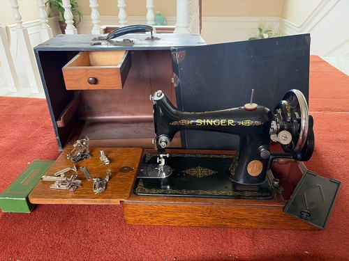 Singer sewing machine vintage - sewing,