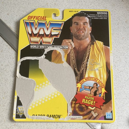 Wwf hasbro razor - wwf, backing