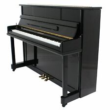 Steinhoven SU112 Upright Piano, Polished Ebony (112cm, 44")