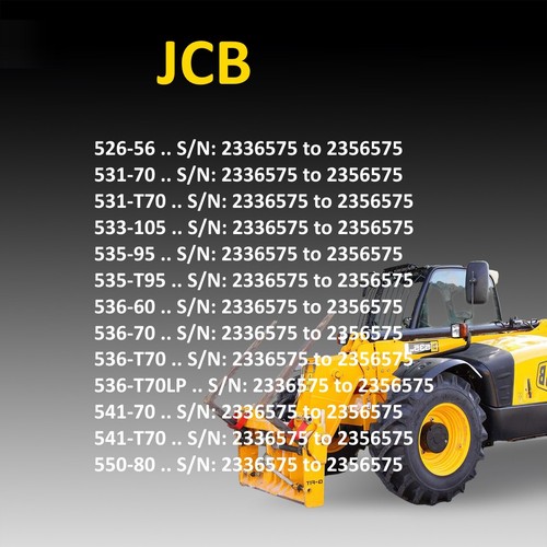 Jcb 526 531 - 526-56,, 531-t70