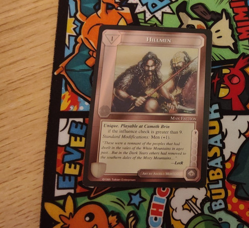 Middle earth ccg tcg hillmen - earth,