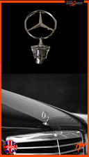 Mercedes Benz Logo Chrome Finish Bonnet Hood Emblem Badge (Not genuine)