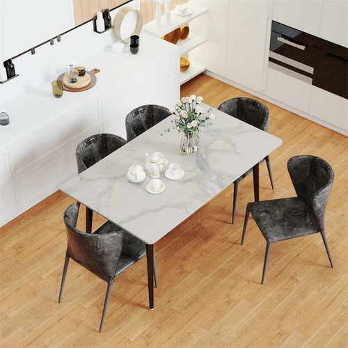 Rectangular marble dining - rectangular,