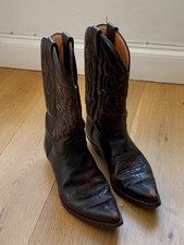 Sendra Oxblood Leather Cowboy