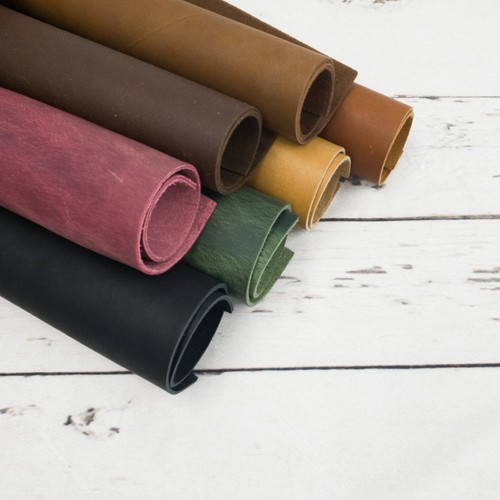 Oil tanned leather - tanned,