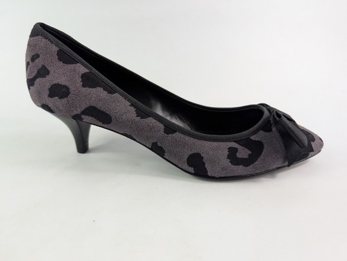 Ash animal print suede leather - animal,