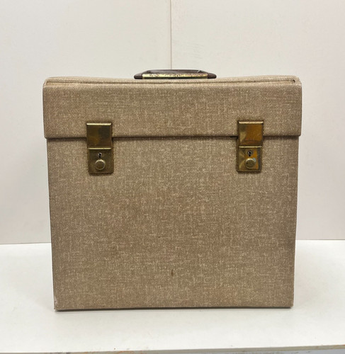 Vintage record case - record,