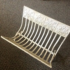 Magazine Rack Folding white