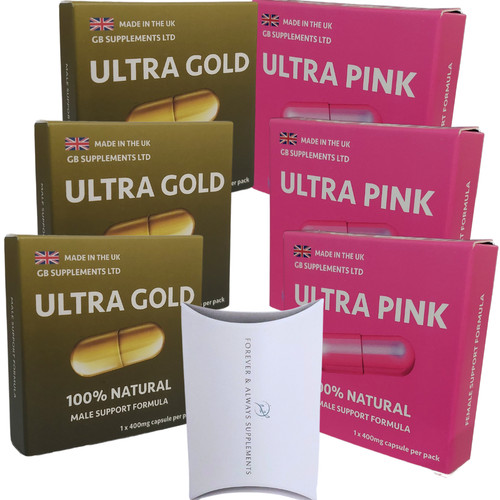 Ultra gold male - pink, female