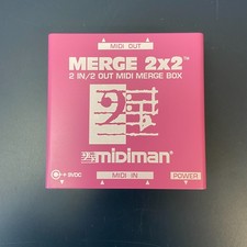 Midiman Merge 2x2 2 In/2 Out MIDI Merge Box
