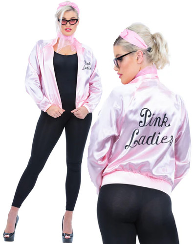 Grease pink ladies jacket - pink, +