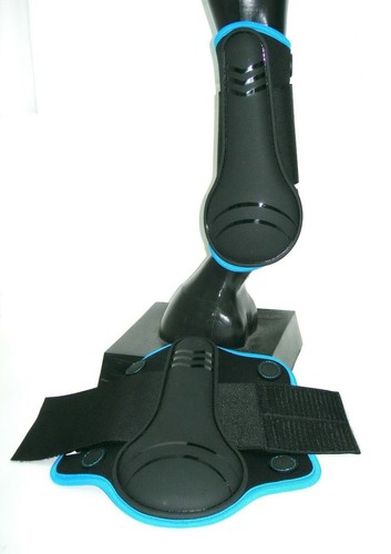 Neoprene magnetic horse boots - neoprene,