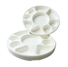 Bagasse Compartment Plate 12"