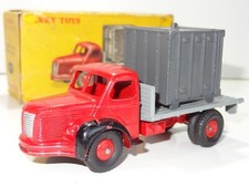 French Dinky 34B BERLIET FLAT TRUCK & CONTAINER (306)