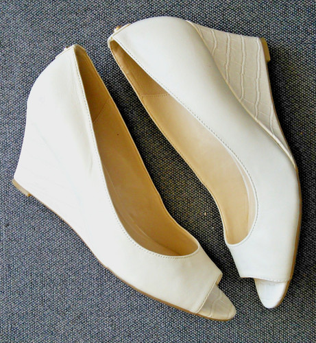 Ladies leather shoes - shoes, nine