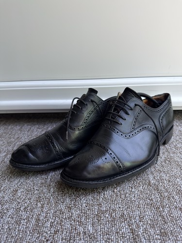Loake seaham black leather - loake,
