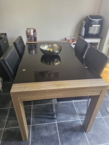 Habitat dining table - table, and